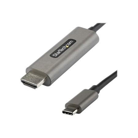 Cable usb tipo c a hdmi 4k startech 4m - macho - macho - negro