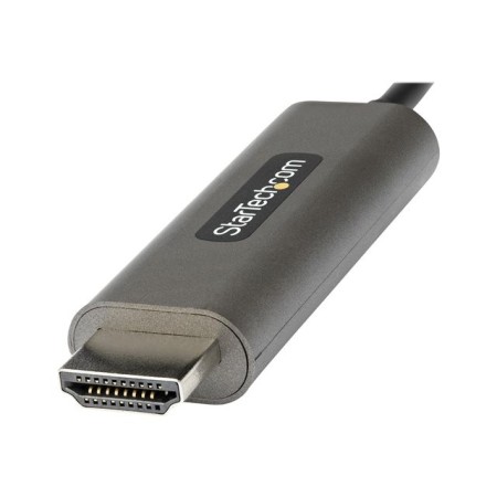 Cable usb tipo c a hdmi 4k startech 4m - macho - macho - negro