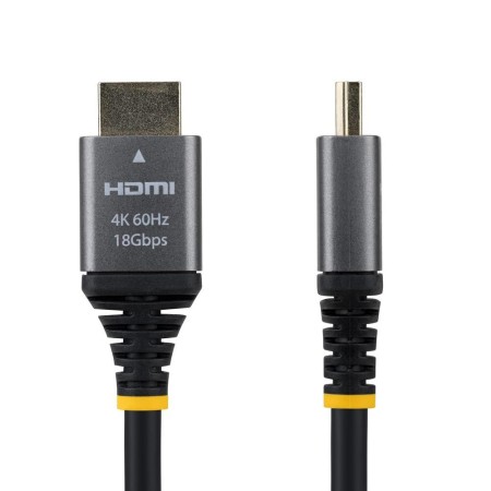 Cable hdmi 4k startech 0.5m - macho - macho