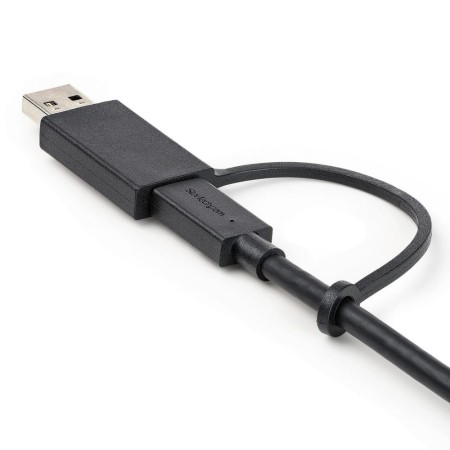 Cable usb tipo c a usb tipoa - usb tipo c startech 1m - macho - macho - negro