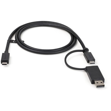 Cable usb tipo c a usb tipoa - usb tipo c startech 1m - macho - macho - negro
