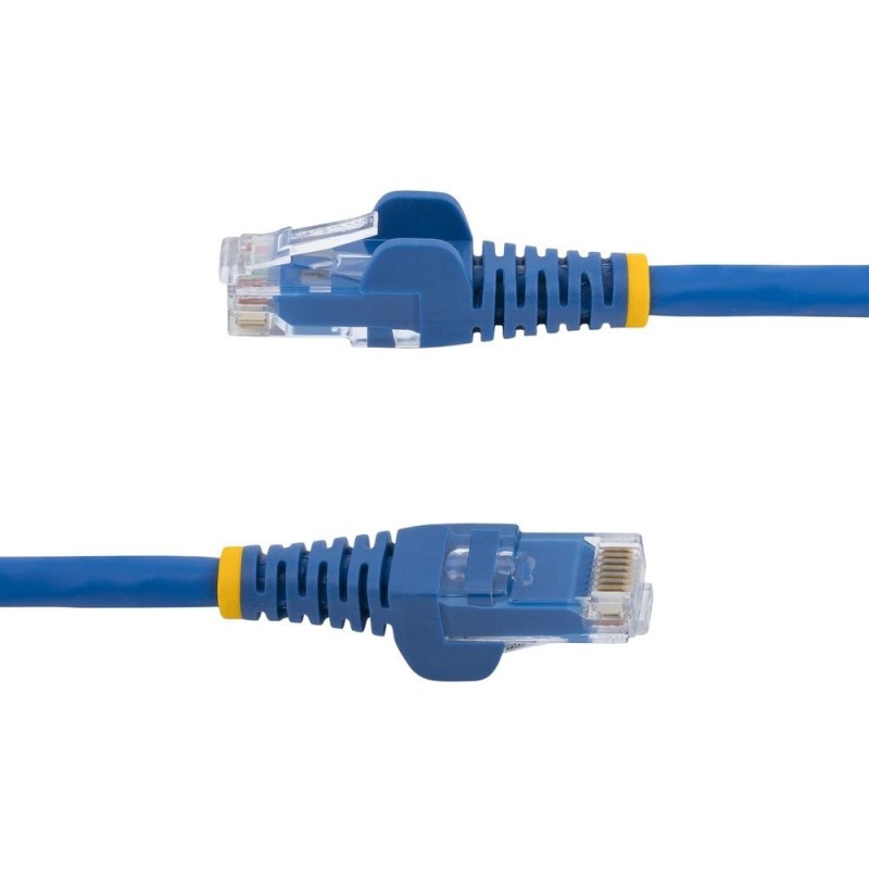 Cable de red startech latiguillo rj45 lszh u - utp cat6 3m azul
