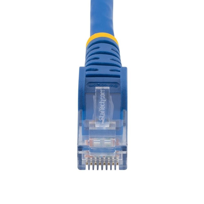 Cable de red startech latiguillo rj45 lszh u - utp cat6 3m azul