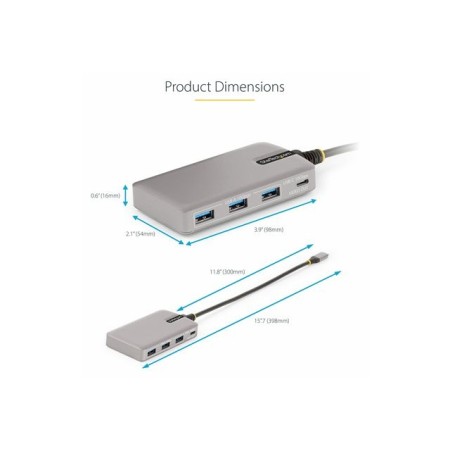 Hub startech usb tipo c 5 en 1