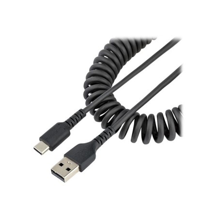 Cable usb tipo a a usb tipo c startech 1m - macho - macho - negro - rizado