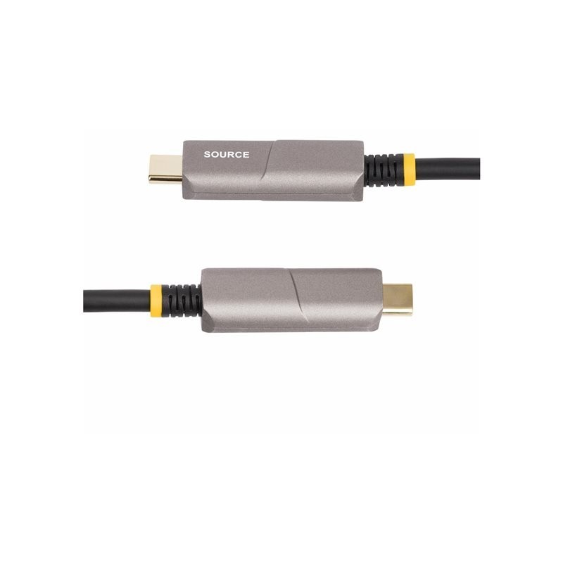 Cable usb tipo c a hdmi - usb tipo a startech 9.15m - macho - macho - negro