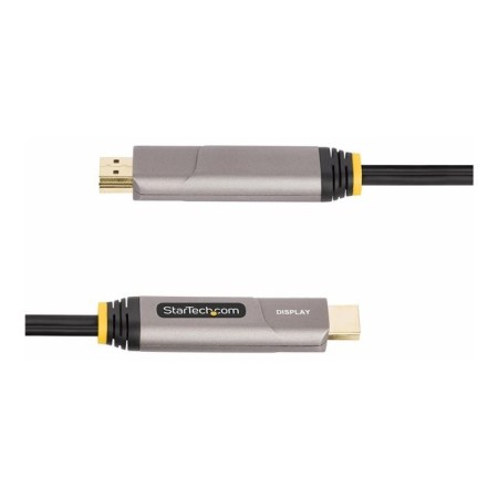 Cable usb tipo c a hdmi - usb tipo a startech 9.15m - macho - macho - negro
