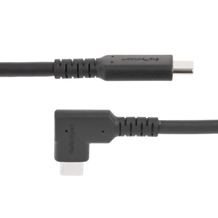 Cable usb tipo c startech 0.5m - macho - macho - negro