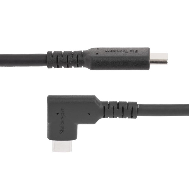 Cable usb tipo c startech 0.5m - macho - macho - negro