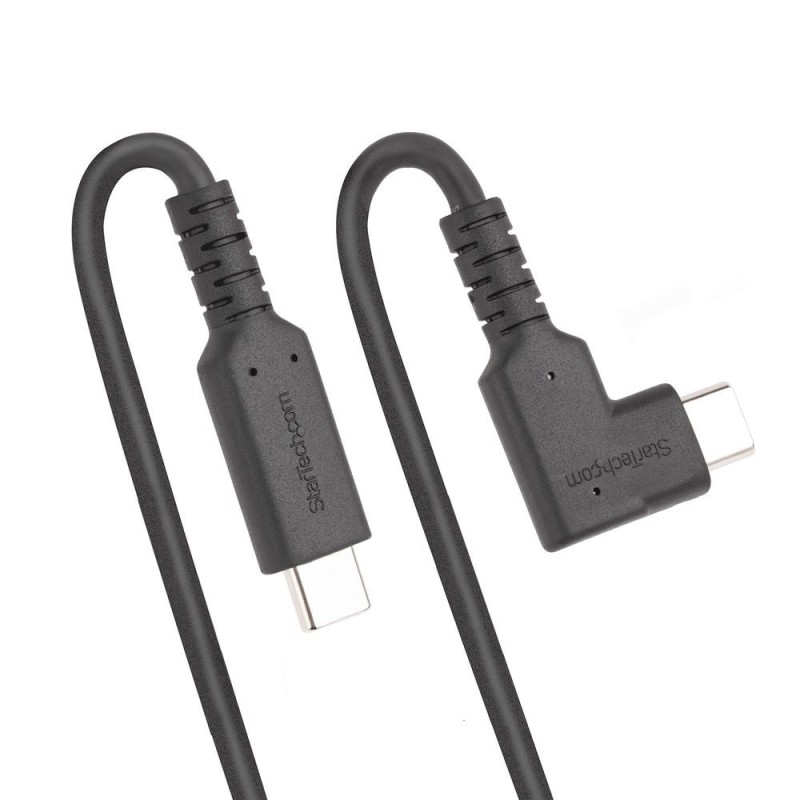Cable usb tipo c startech 0.5m - macho - macho - negro