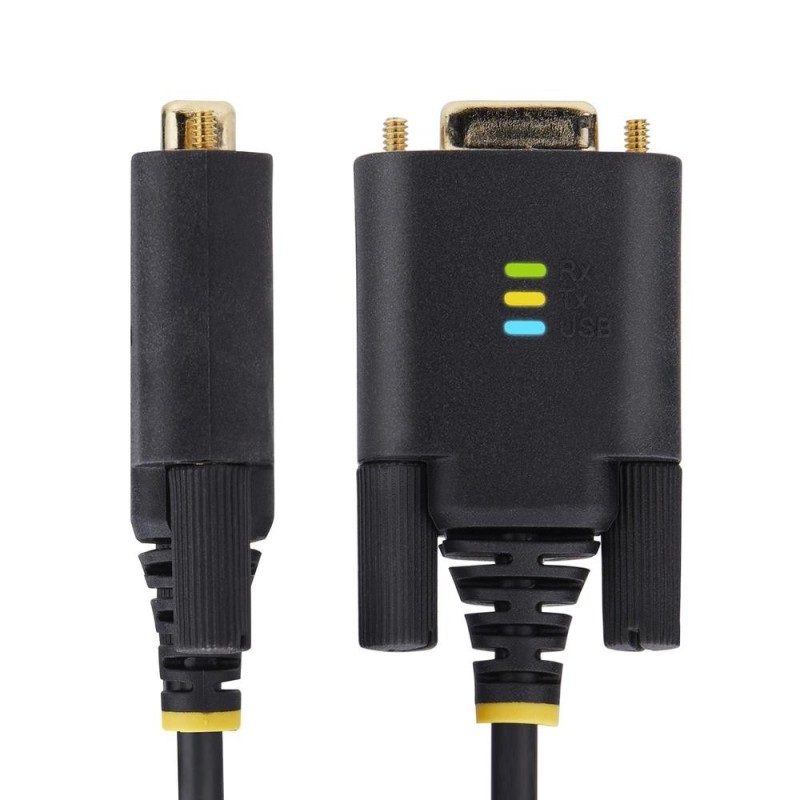 Cable usb a rs232 db9 startech 3m - macho - macho - negro