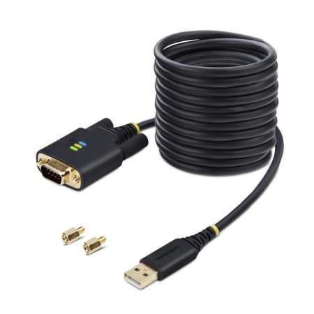 Cable usb a rs232 db9 startech 3m - macho - macho - negro