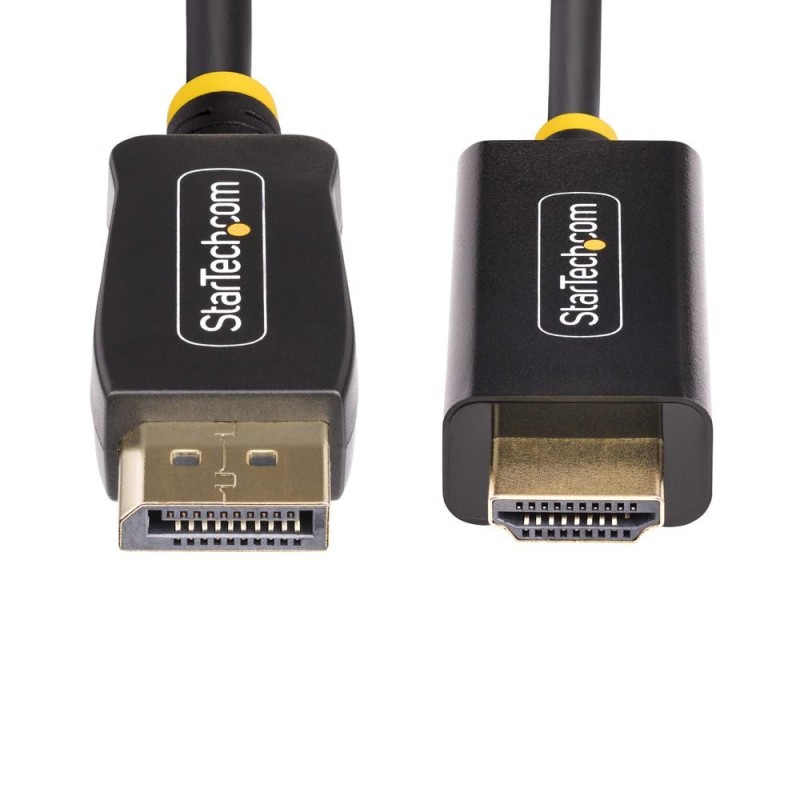 Cable displayport a hdmi startech 1m - macho - macho - negro