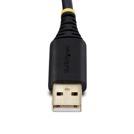 Cable usb tipo a a rs232 db9 startech 2m - macho - hembra - negro