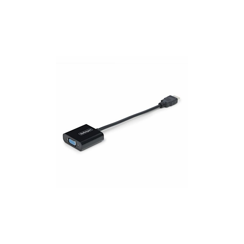 Adaptador hdmi a vga startech 18.95cm - macho - hembra - negro