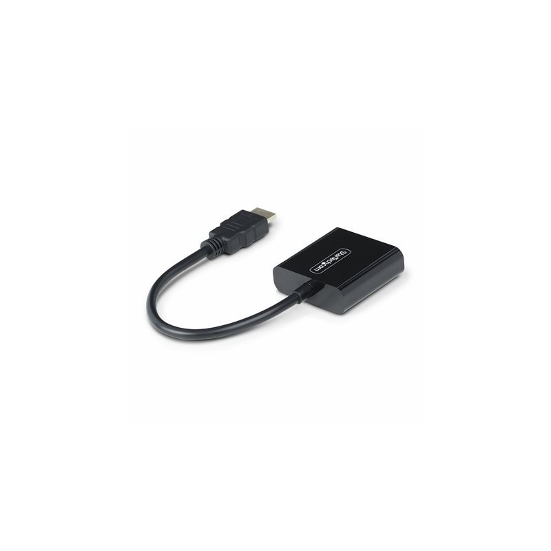 Adaptador hdmi a vga startech 18.95cm - macho - hembra - negro