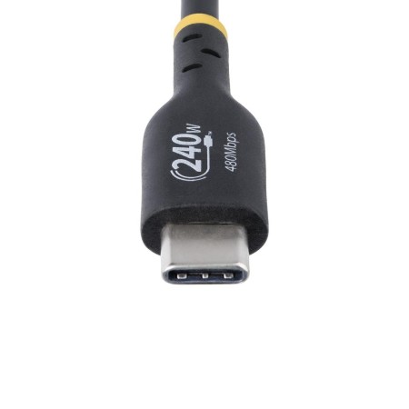 Cable usb tipo c startech 4m - macho - macho - negro