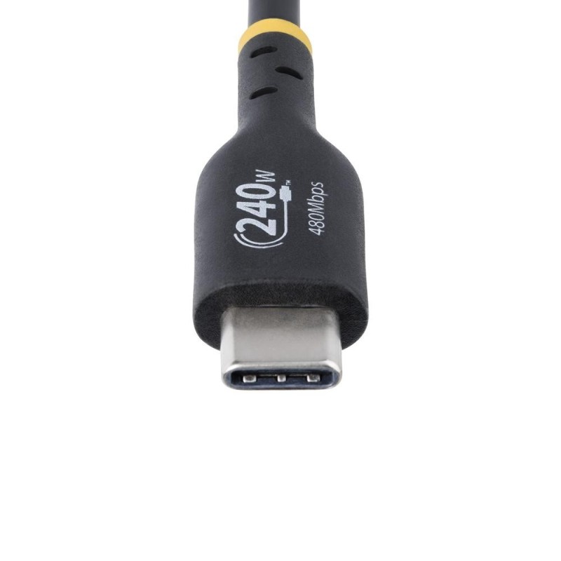 Cable usb tipo c startech 4m - macho - macho - negro