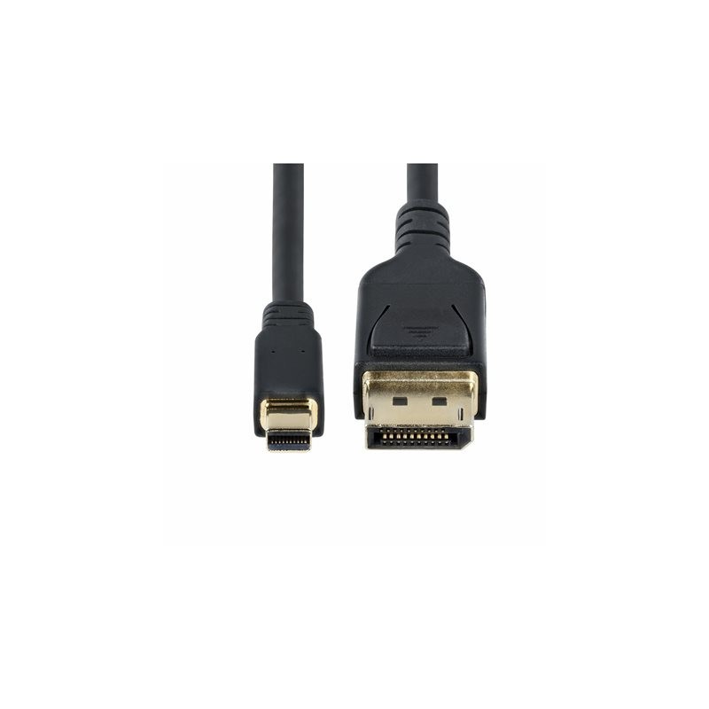 Cable mini dp a displayport startech 3m - macho - macho - negro