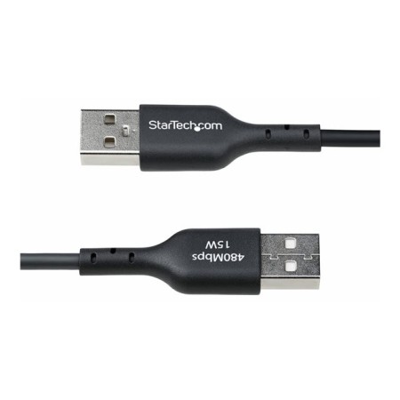 Cable usb tipo a a usb tipo c startech 1m - macho - macho - negro