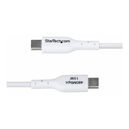 Cable usb tipo a a usb tipo c startech 1m - macho - macho - blanco