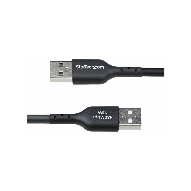 Cable usb tipo a a usb tipo c startech 4m - macho - macho - negro