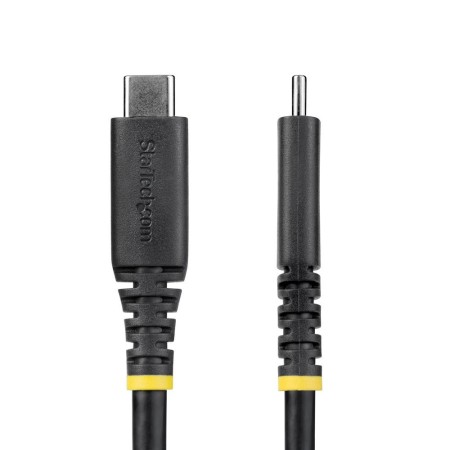 Cable usb tipo c staretch 2m - macho - macho - negro