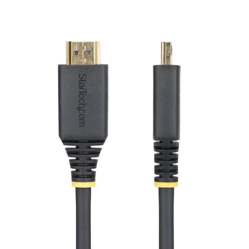 Cable hdmi 4k con agarre startech 3m - macho - macho - negro