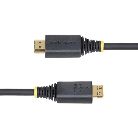 Cable hdmi 4k con agarre startech 3m - macho - macho - negro