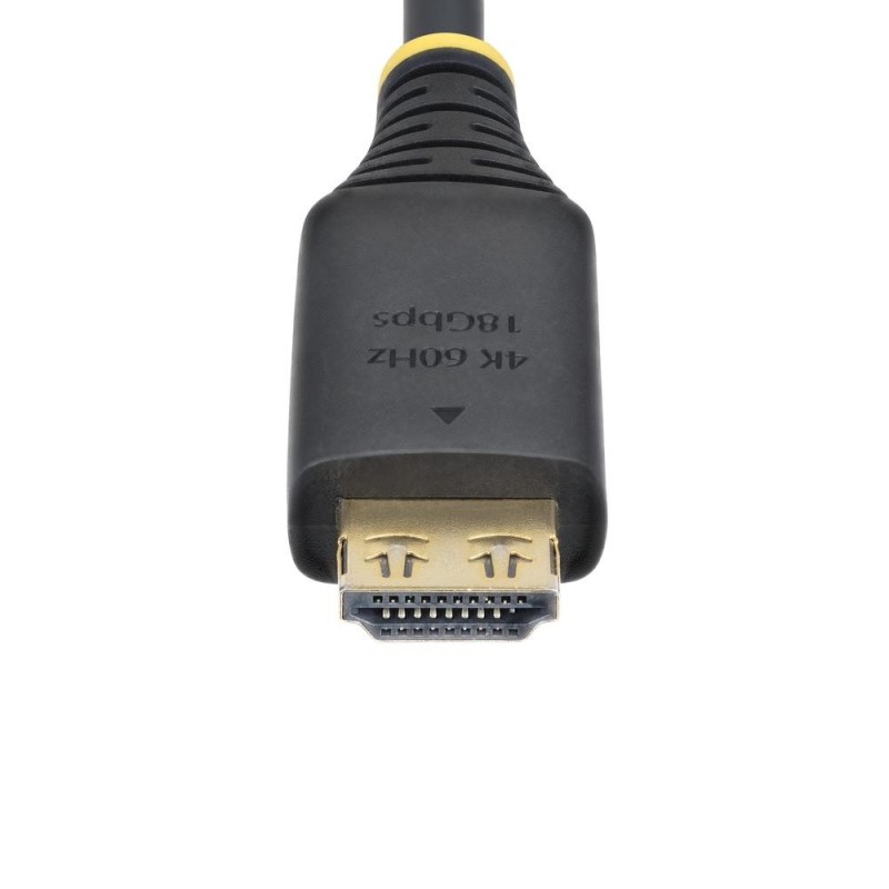 Cable hdmi 4k con agarre startech 0.50m - macho - macho