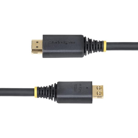 Cable hdmi 4k con agarre startech 5m - macho - macho - negro