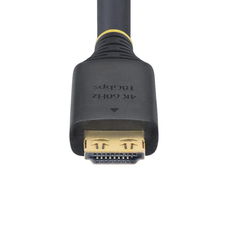 Cable hdmi 4k con agarre startech 7m - macho - macho - negro