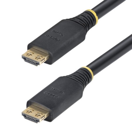 Cable hdmi 4k con agarre startech 15m - macho - macho - negro