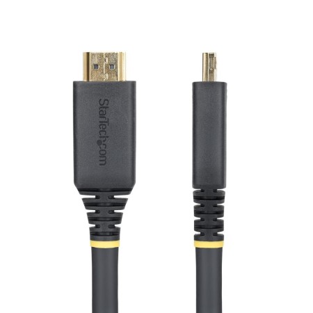 Cable hdmi 4k con agarre startech 15m - macho - macho - negro