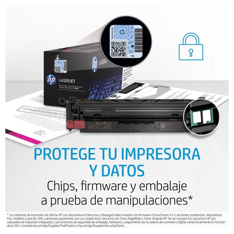Multipack toner hp 410x pack cian magenta amarillo