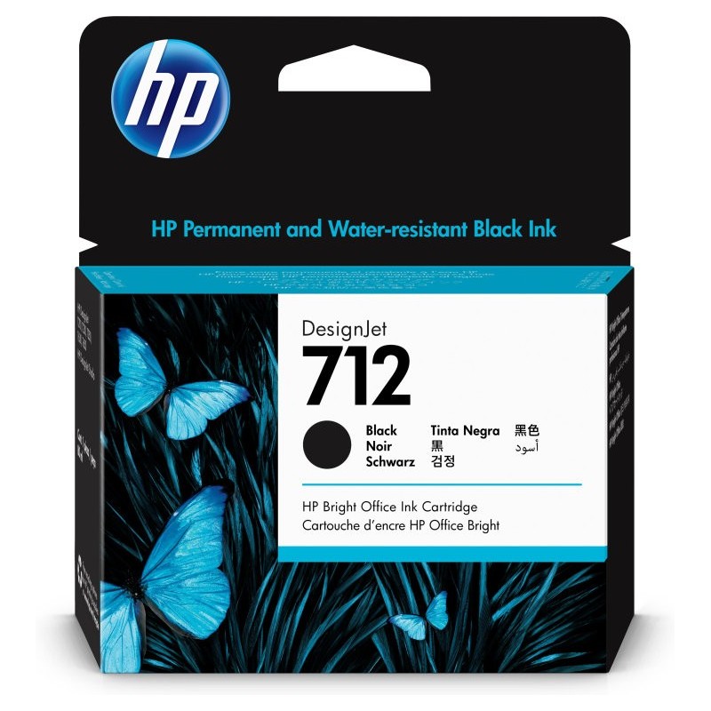 Cartucho de Tinta Original HP nº712/ Negro