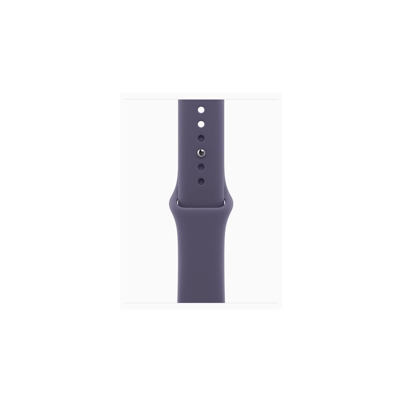 Smartwatch apple watch series 11 gps + cellular 42mm silver alluminium case purple mist sport loop m - l