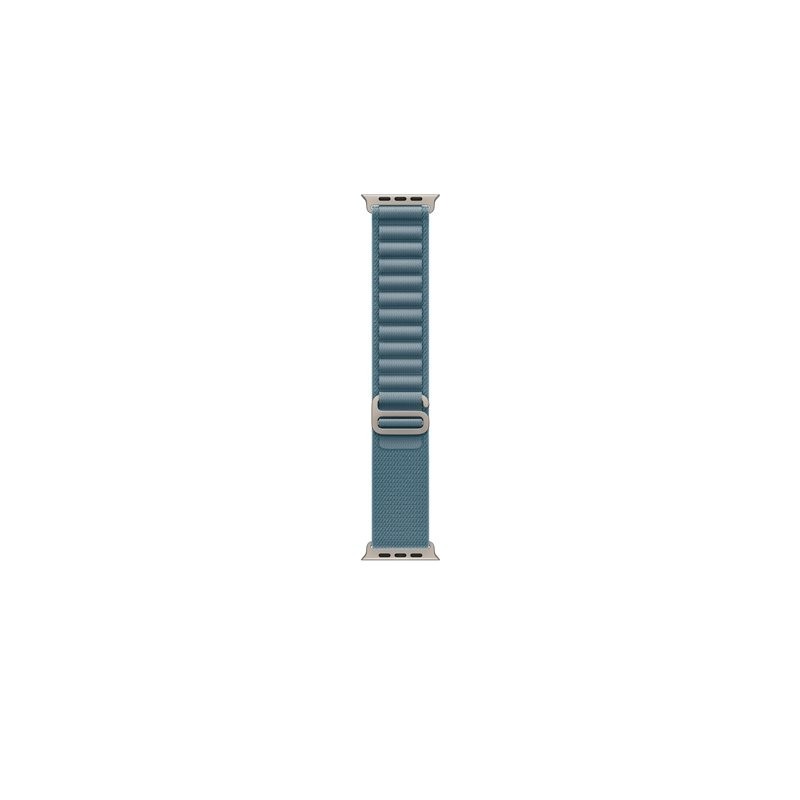 Apple Watch Ultra 3/ GPS/ Cellular/ 49mm/ Caja de Titanio Natural/ Correa Loop Alpine Azul Claro S