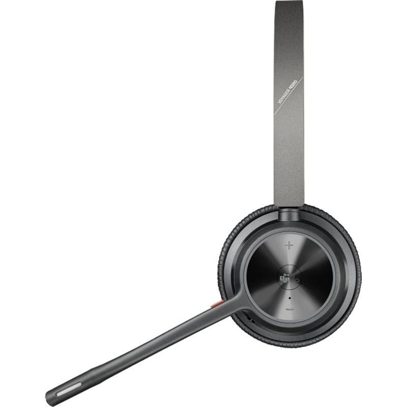 Auriculares Inalámbricos Poly Voyager 4320 para Microsoft Teams + Adaptador BT700/ con Micrófono/ Bluetooth/ Negros
