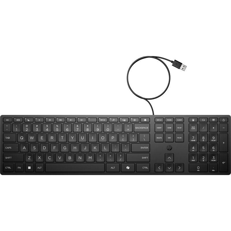 Teclado HP 320K/ Negro