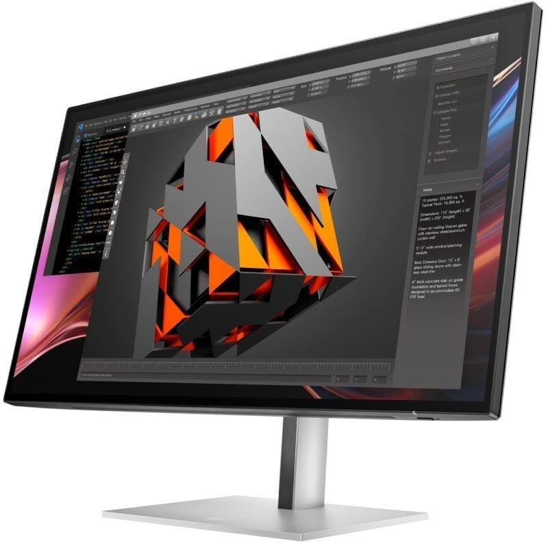 Monitor Profesional HP Pro serie 7 27″/ QHD/ Regulable en Altura/ Plata
