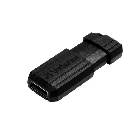Memoria usb 2.0 verbatim pinstripe 32gb negro