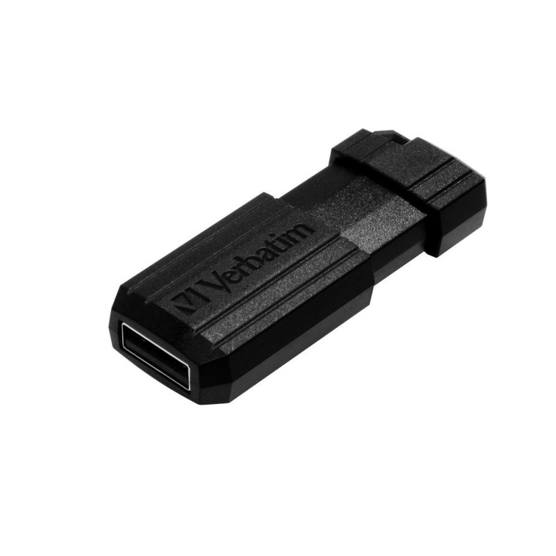 Memoria usb 2.0 verbatim pinstripe 32gb negro