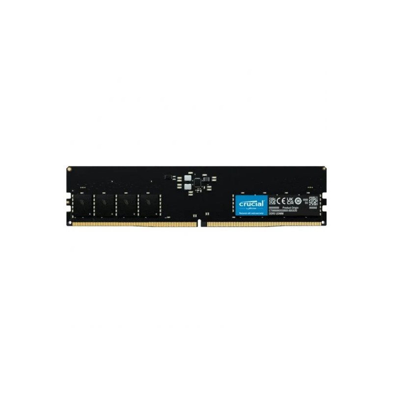 Memoria ram ddr5 16gb crucial bulk - dimm - 5600 mhz - pc5 - 44800 - cl46