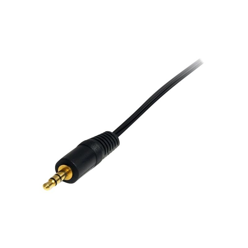 Cable mini jack a rca startech 0.92m - macho - macho - negro