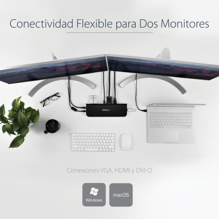 Docking station startech 10 en 1