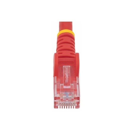 Cable de red startech latiguillo rj45 utp cat6 5m rojo