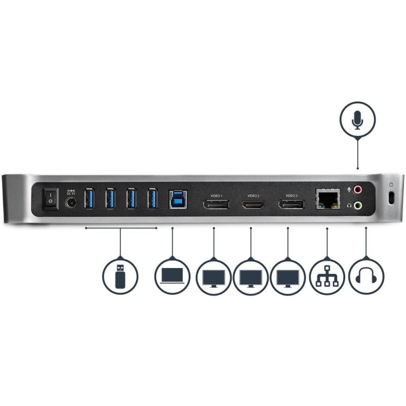 Docking station startech 13 en 1