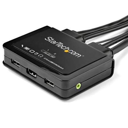 Conmutador kvm star tech 2 usb 2 hdmi switch 4k