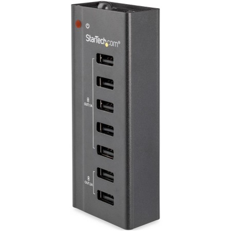 Estacion de carga usb startech 7 puertos